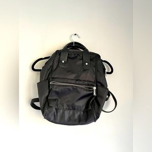 Stylish black backpack